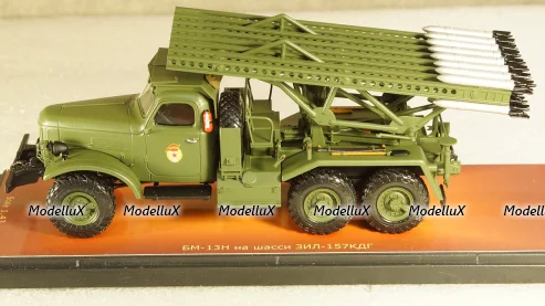 Зил-157КДГ БМ-13 Катюша (вариант 2), TruckTyr 1:43
