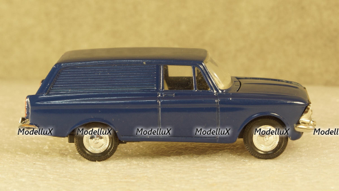 Москвич 434 синий, Агат 1:43