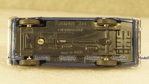 Москвич 434 синий, Агат 1:43
