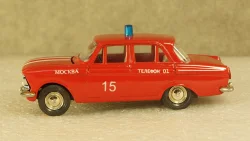 Москвич 412 пожарный, Агат 1:43 