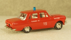 Москвич 412 пожарный, Агат 1:43 