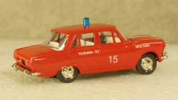 Москвич 412 пожарный, Агат 1:43 