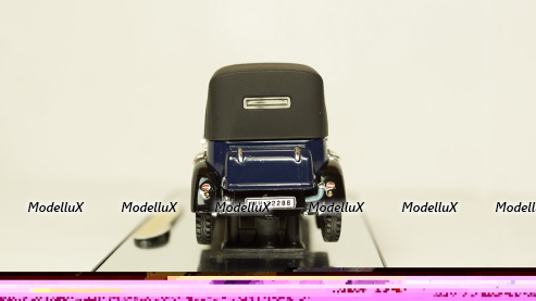 Mercedes G4 1938 Dark Blue, Signature Models 1:43