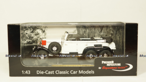 Mercedes G4 1938 cabrio white, Signature Models 1:43