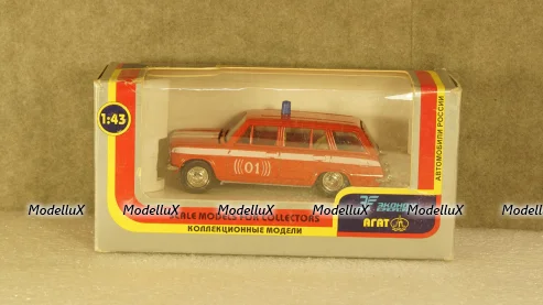 ВАЗ 2102 пожарный, Агат 1:43 