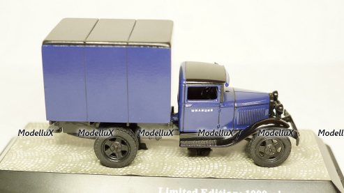 Газ АА Автозак Милиция, Gemini 1:43