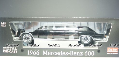 Mercedes-Benz 600 (W100) Landaulet 1966, SunStar 1:18