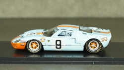 Ford GT 40 Gulf #9 Winner 24h LeMans 1968 Rodriguez, Bianchi, Spark 1:43