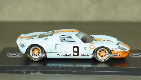 Ford GT 40 Gulf #9 Winner 24h LeMans 1968 Rodriguez, Bianchi, Spark 1:43