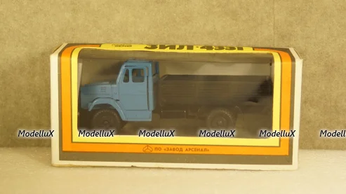 Зил 4331 бортовой синий/черный, з-д Вега 1:43