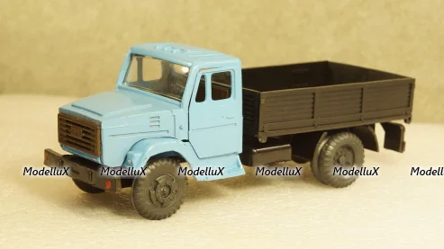 Зил 4331 бортовой синий/черный, з-д Вега 1:43