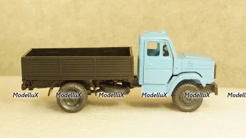 Зил 4331 бортовой синий/черный, з-д Вега 1:43
