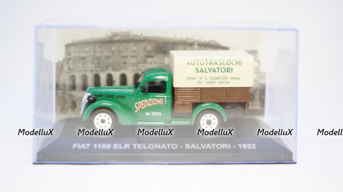 Fiat 1100 ELR Telonato Salvatori 1952, Altaya 1:43