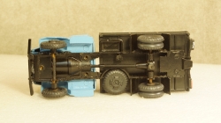 Зил 4331 бортовой синий/черный, з-д Вега 1:43