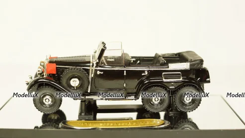Mercedes G4 1938 Cabrio Black, Signature Models 1:43