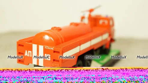 Камаз 53212 АП пожарный в боксе 03.1992, 1:43