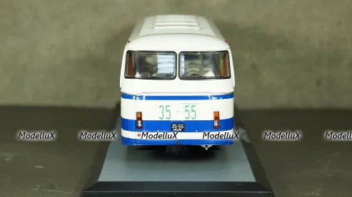 ЛАЗ 695Н бело-голубой, 04016A, Classicbus 1:43 