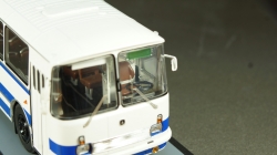 ЛАЗ 695Н бело-голубой, 04016A, Classicbus 1:43 