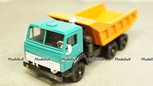 Камаз 5511 самосвал зеленый, 1:43