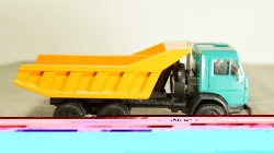 Камаз 5511 самосвал зеленый, 1:43