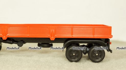 Камаз 5410 борт красный, 1:43