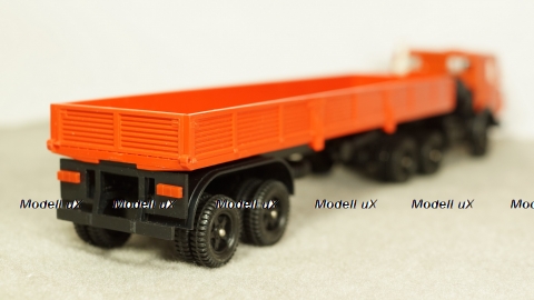 Камаз 5410 борт красный, 1:43