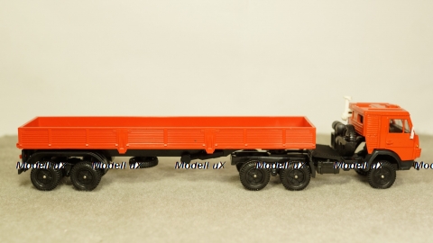 Камаз 5410 борт красный, 1:43