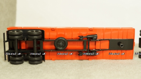 Камаз 5410 борт красный, 1:43