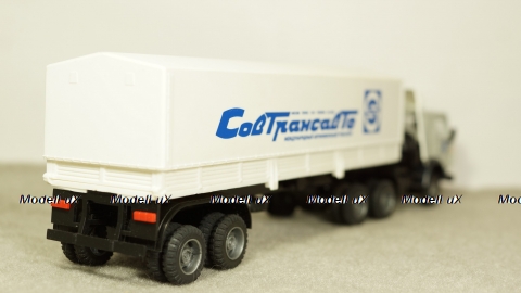 Камаз 5410 Совтрансавто серый/белый, Элекон 1:43