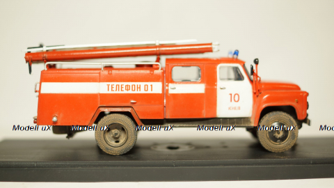 Газ - 53А  АЦ-30 со следами эксплуатации, Modellux 1:43