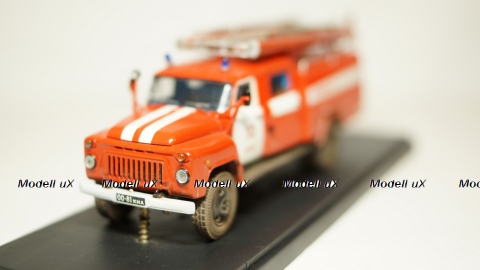 Газ - 53А  АЦ-30 со следами эксплуатации, Modellux 1:43