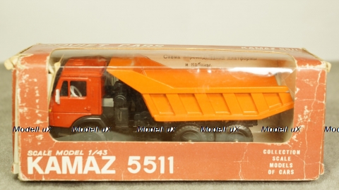 Камаз 5511 на резине самосвал 1:43