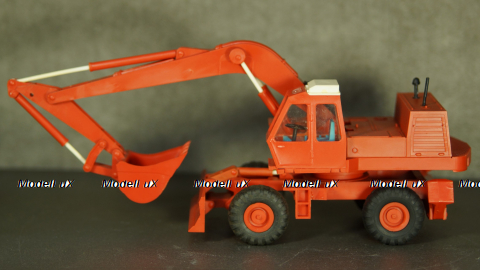 Атек ЭО-4321 Экскаватор гидравлический красный 