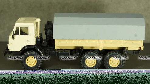 Камаз 4310 бортовой с тентом, Арек 1:43