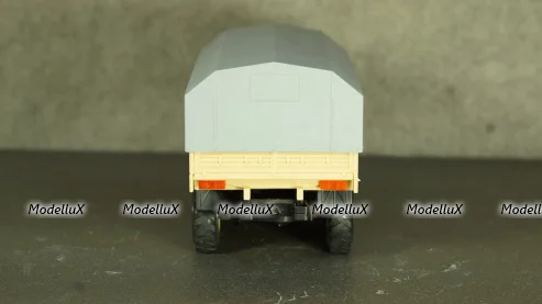 Камаз 4310 бортовой с тентом, Арек 1:43