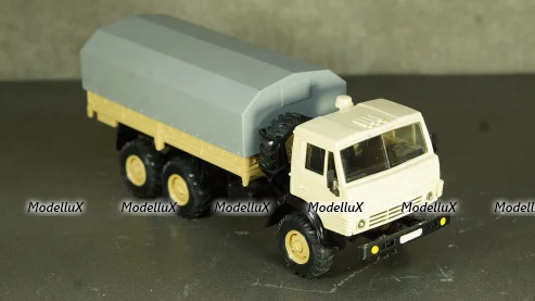 Камаз 4310 бортовой с тентом, Арек 1:43