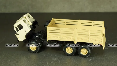 Камаз 4310 бортовой с тентом, Арек 1:43
