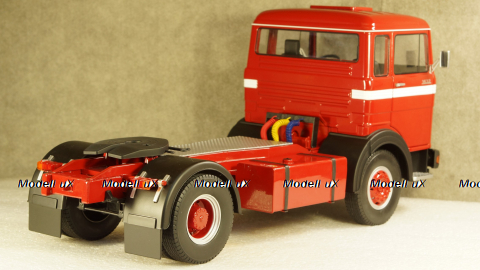Mercedes LPS 1632 1969 red/black/white, RK180021, Road Kings 1:18