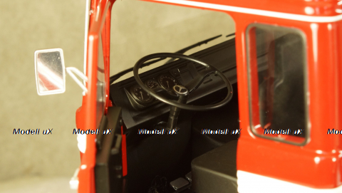 Mercedes LPS 1632 1969 red/black/white, RK180021, Road Kings 1:18