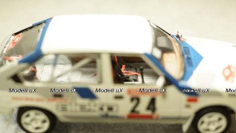 Moskvich 2141 Aleko #24 Rally de Lozere '91 A.Potapov/S.Lotko, MK Scale Models 1:43
