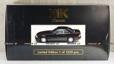 Mercedes 500 SL (R129), metallic black, 1993, KKDC180371, KK-Scale 1:18