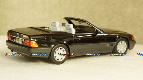 Mercedes 500 SL (R129), metallic black, 1993, KKDC180371, KK-Scale 1:18