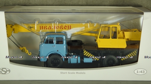 Автокран МАЗ-500А КС-3571, SSM1415 1:43