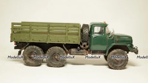 ЗИЛ 131 бортовой со следами эксплуатации, Modellux 1:43