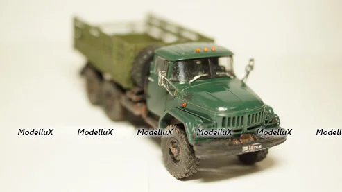 ЗИЛ 131 бортовой со следами эксплуатации, Modellux 1:43