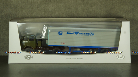 МАЗ-504 с полуприцепом Alka N12CH Sovtransavto, SSM7065, SSM 1:43