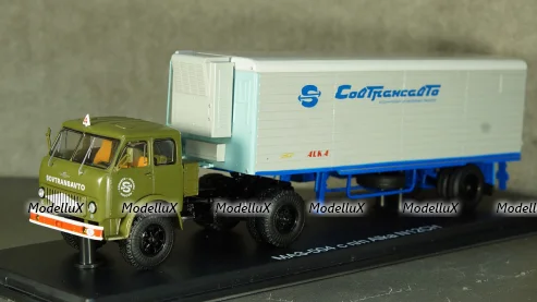МАЗ-504 с полуприцепом Alka N12CH Sovtransavto, SSM7065, SSM 1:43