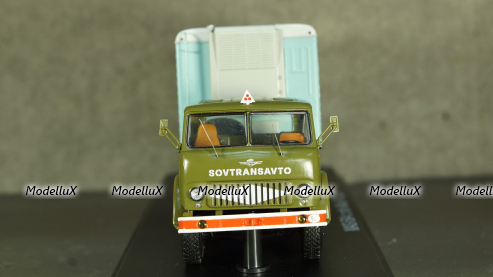 МАЗ-504 с полуприцепом Alka N12CH Sovtransavto, SSM7065, SSM 1:43
