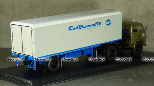 МАЗ-504 с полуприцепом Alka N12CH Sovtransavto, SSM7065, SSM 1:43