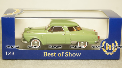 Studebaker Champion Starlight Coupe зеленый, BOS Models 1:43